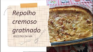 COMO FAZER REPOLHO GRATINADO  RECEITAS DA MÁ [upl. by Gaultiero]