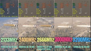 2133 vs 2400 vs 2666 vs 3000 vs 3200 mhz ram [upl. by Sara]