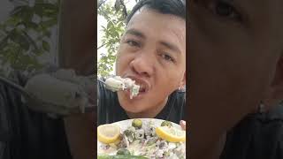 BANGUS NA KINILAW YUMMY cmnanakmahirap mukbang [upl. by Finkelstein]