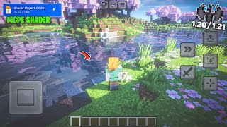 Ultimate Shaders Mcpe v12080  121 Shaders Minecraft PE Mcpe 120 [upl. by Cosimo]