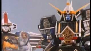 Ninja and Shogun Zords vs Goldar and Rito [upl. by Byram]