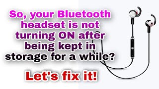 IE176 Bluetooth headset repairing [upl. by Eupheemia]