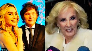 Mirtha Legrand habló de Javier Milei y Fátima Florez quotLos vi enamorados es amor auténticoquot [upl. by Nessim]