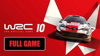 WRC 10 FIA World Rally Championship Full Game  No Commentary PS4 [upl. by Terina657]