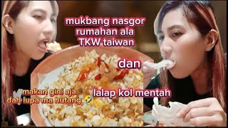 Mukbang nasi goreng rumahan ala pmitaiwan [upl. by Melac]