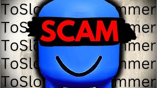 Meet Robloxs Biggest SCAMMER ToSlow [upl. by Neehcas]