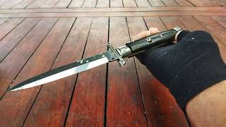 11 INCH FRANK BELTRAME SWING GUARD SWITCHBLADE [upl. by Acirahs]