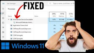 Fix Antimalware Service Executable High CPU and Memory Usage on Windows 11 [upl. by Schwartz612]