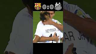 Barcelona vs santos 2012 Neymar Messi football short [upl. by Wivinah67]