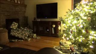 This Video of Invisible Santa Caught On Camera Delivering Presents Through the Chimney Went Viral [upl. by Ydnar316]