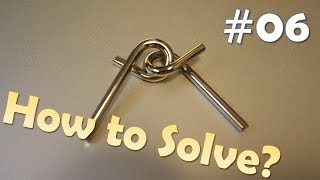 Can you solve this brain teaser Metal puzzle solution  Part 6  quotPquot Shape [upl. by Shult117]