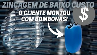 ZINCAGEM  MONTAGEM COM BAIXO CUSTO SHORTS [upl. by Lauritz514]