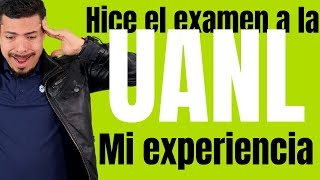 Mi experiencia en el examen de admisión UANL  Recomendaciones para el examen de admisión UANL ✅ [upl. by Andromede641]