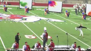 Buchanan High School Marching Band 2019 “Canvas” Show Finals [upl. by Calypso628]