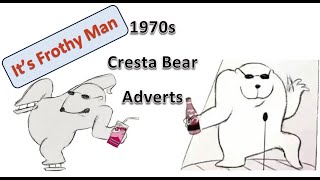 1970s Cresta Bear TV Drink Advert Compilation [upl. by Jair]