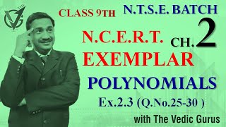 Class 9th NCERT EXEMPLAR Ch2 Ex23  QNo25  30  Day 16 [upl. by Ayhtak330]