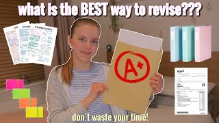 HOW TO REVISE for exams effectively  the BEST revision techniques [upl. by Edra]