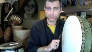 Beginner Bodhran with Andy Daub from the Ottawa Folklore Centre [upl. by Iclehc]