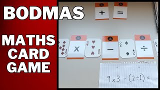 Score 24  a BODMAS card game perfect for any maths class [upl. by Gabi]