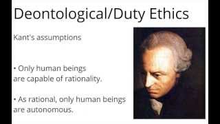 Kant Ethics [upl. by Lehmann]