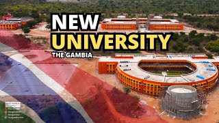 The Gambia Has a New University  Campus Tour [upl. by Kcyrred843]