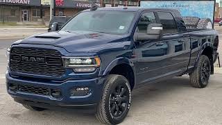 2023 RAM 2500 LIMITED NIGHT EDITION MEGA CAB 4X4  D5974 [upl. by Rednaskela501]