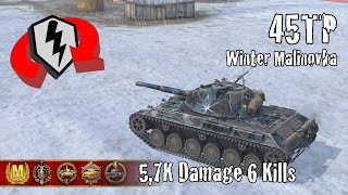 45TP Habicha  57K Damage 6 Kills  WoT Blitz Replays [upl. by Catto]