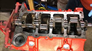 Engine Building 101 How To Install A Crankshaft [upl. by Saravat]