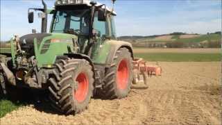 Saatbeetvorbereitung mit Fendt 312 Vario TMS FullHD [upl. by Winograd]