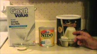 Differences in Powdered Milk [upl. by Arinayed]