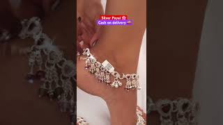 New designer silver Payal 🫶70 discount ytviral shortvideo [upl. by Amahs12]