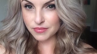 Easy Beach Waves using a flat iron for short medium amp long hair Elle Leary Artistry [upl. by Dnivra]