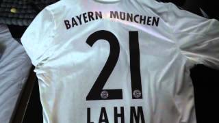 FC Bayern adidas jersey unboxing  away 201314 [upl. by Qahsi]