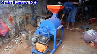 hammer mill mesin penepung I 085730133992 I mesin hammer mill bata merah [upl. by Roswald]