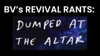 BV’s Revival Rants Dumped at the Altar An Episode From Regular Show 😡😡😢😢 [upl. by Graff]