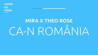 MIRA x Theo Rose  Can România  cantacumine Karaoke [upl. by Nauquf]