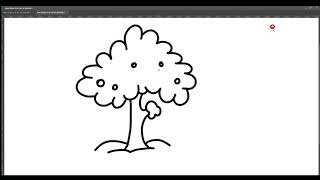 Como Desenhar uma Árvore  how to draw a tree [upl. by Ynnavoeg]