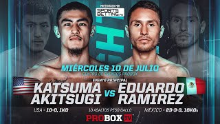 Miercoles de Boxeo  Akitsugi vs Ramirez [upl. by Razal]