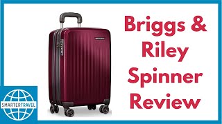 Briggs amp Riley Spinner Luggage Review  SmarterTravel [upl. by Richela]