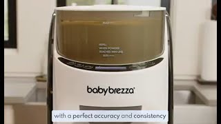 The Baby Brezza Formula Maker Quick Demo [upl. by Nalla700]