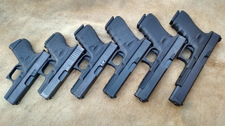 Every Glock 9mm [upl. by Arraic510]