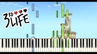 3rd Life Song  Piano Arrangement [upl. by Acirretahs]