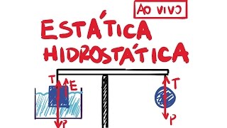 AO VIVO  A04  ENEM  Estática e Hidrostática [upl. by Lamdin]