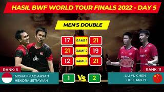 Anthony dan AhsanHendra Finalis BWF World Tour Final 2022 [upl. by Deys]