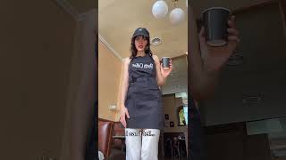 why are you saying that 🥲 shortsusa shorts barista coffee seattle viral [upl. by Etz677]