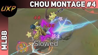 Chou Montage 4  Ultra low hp immune Franco and basic attacks  unXpected  MLBB [upl. by Ettezil403]