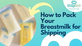 How to Pack Your Breastmilk for Shipping [upl. by Gombach166]