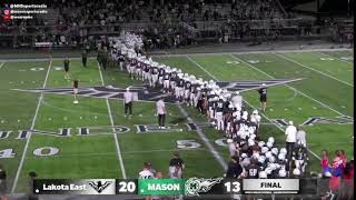 Mason vs Lakota East  GMC Football  Mason Sports Radio [upl. by Ambrogino]