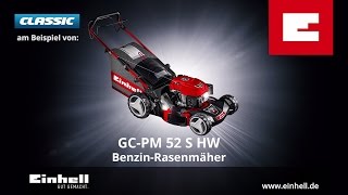 Einhell GCPM 52 S HW Benzinrasenmäher [upl. by Norma]