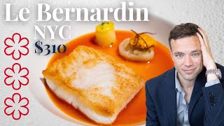 Eating at Le Bernardin NYC 3 Michelin Stars An Amazing 8 Course 310 Tasting Menu [upl. by Burne]